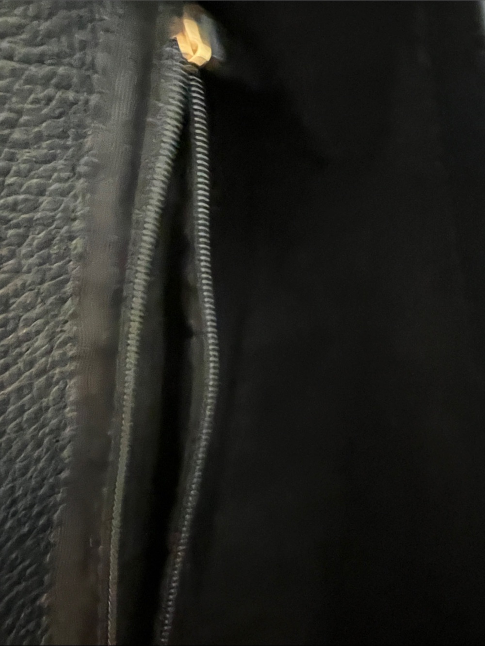 Marc Jacobs Black Leather Crossbody with Black-and-White Striped Strap - Picture 11 of 14